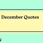 December Quotes